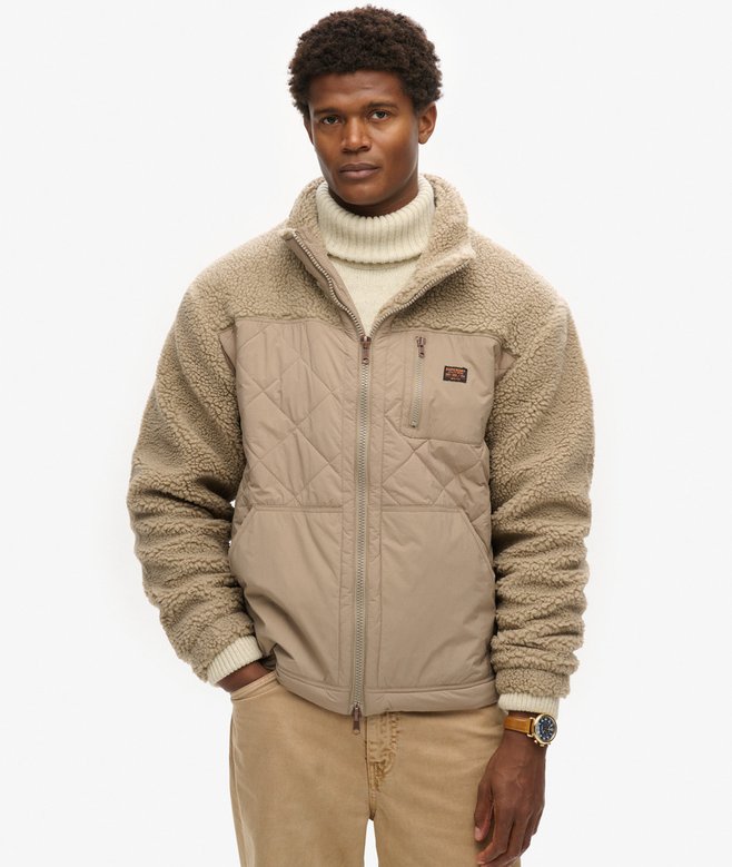 Superdry Sherpa Workwear Hybrid Jacket