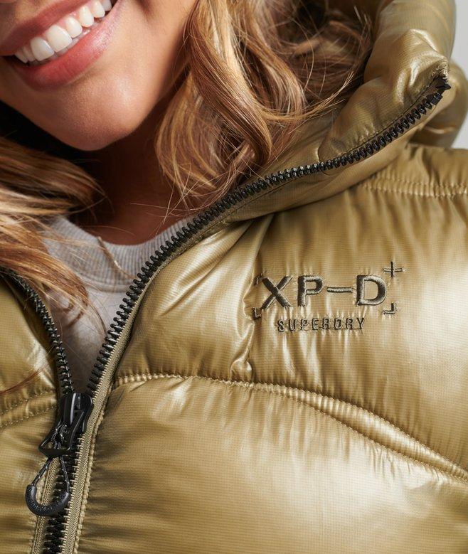 Superdry Shine Quilt Cropped Padded Gilet