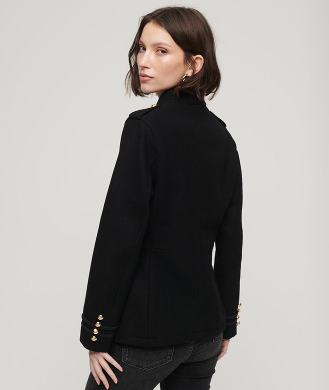 Superdry Short Military Wool Coat