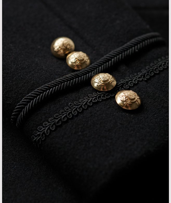 Superdry Short Military Wool Coat