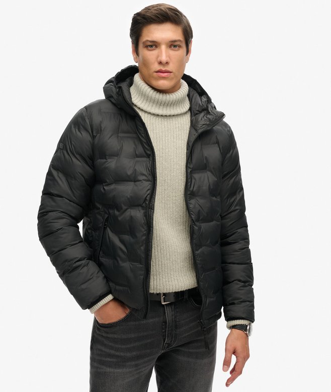 superdry Short Quilted Puffer Jacket