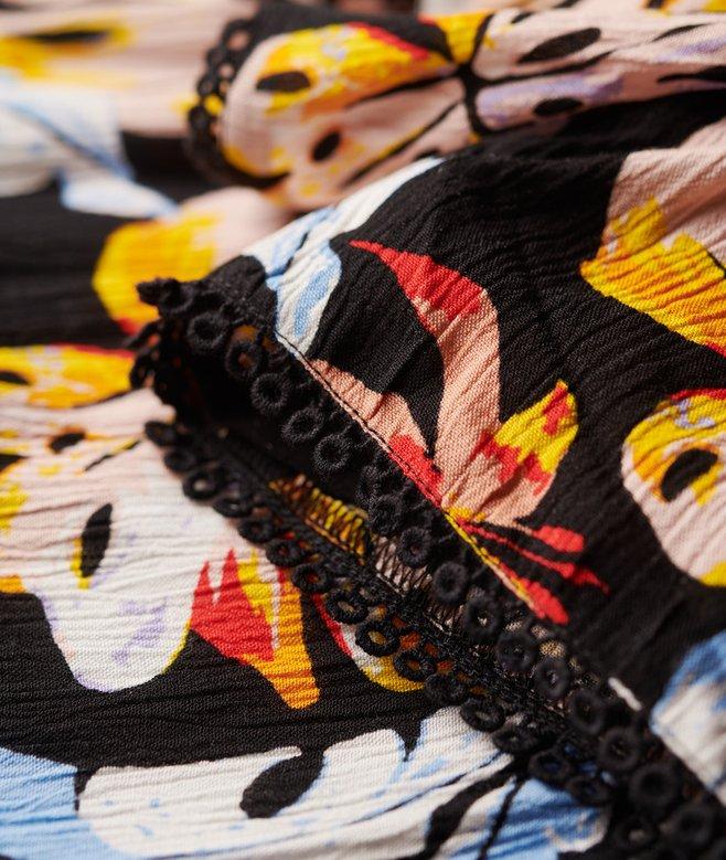 Superdry Short Sleeve Beach Playsuit