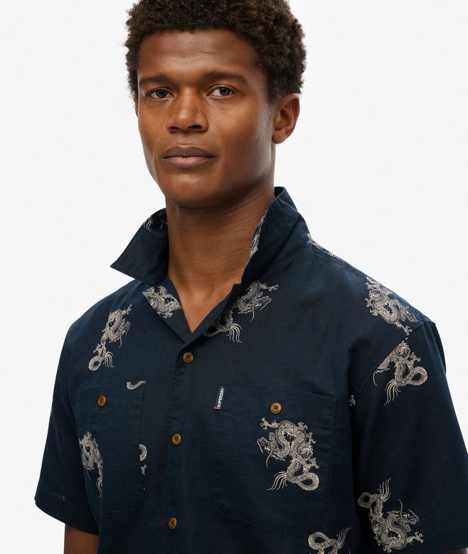 Superdry Short Sleeve Beach Shirt