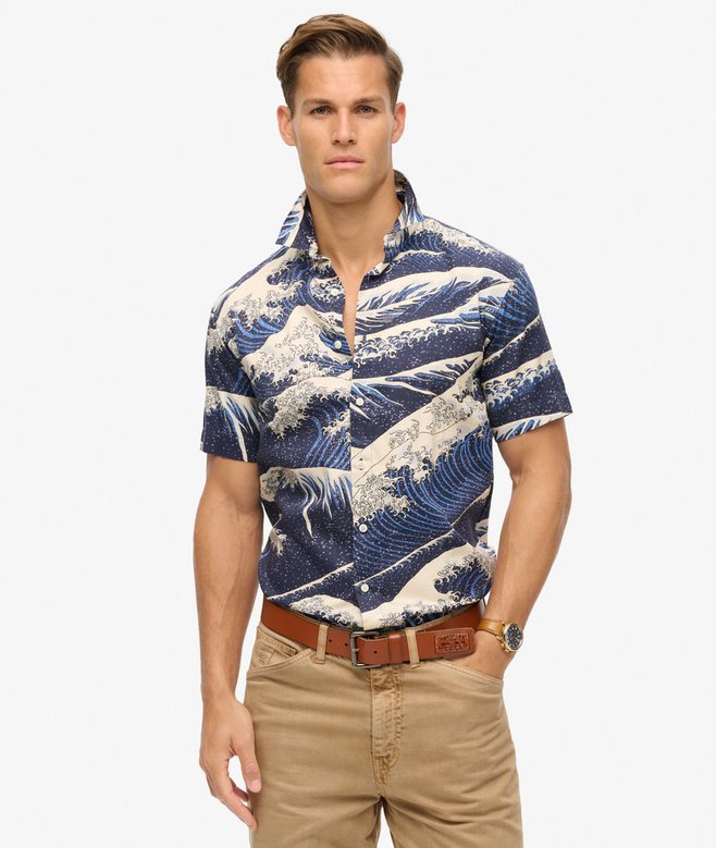 superdry Short Sleeve Hawaiian Shirt