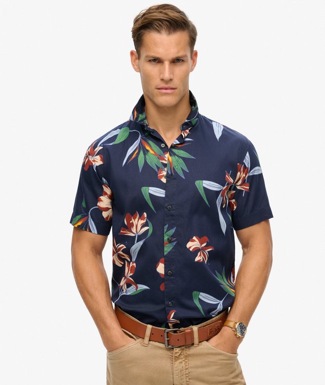 superdry Short Sleeve Hawaiian Shirt