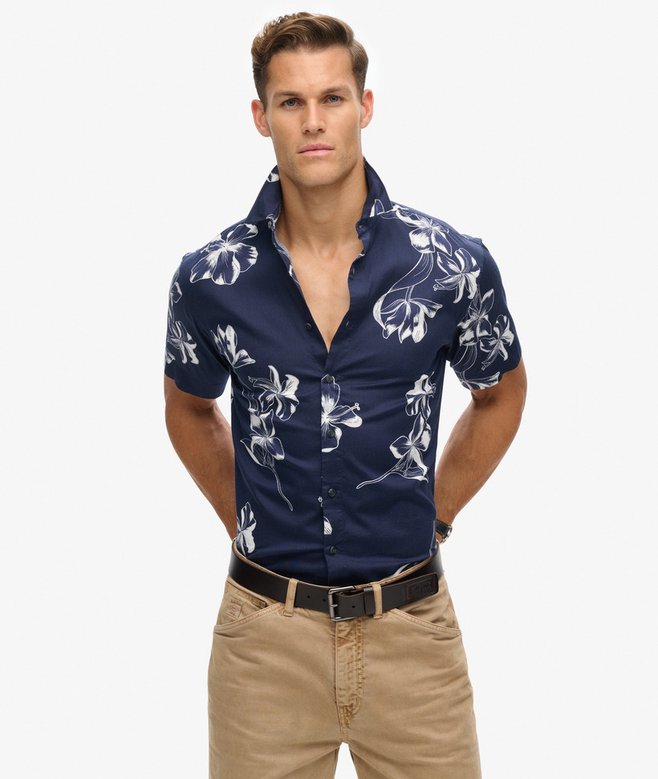 superdry Short Sleeve Hawaiian Shirt