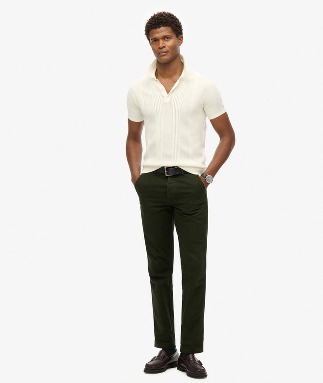 Superdry Short Sleeve Knitted Polo Shirt