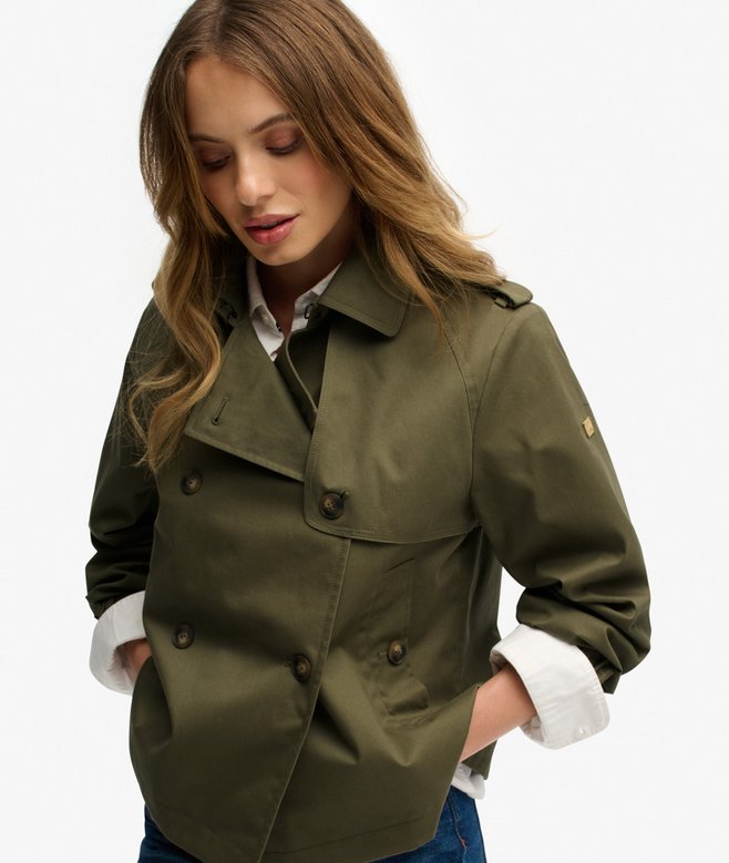Superdry Short Trench Coat