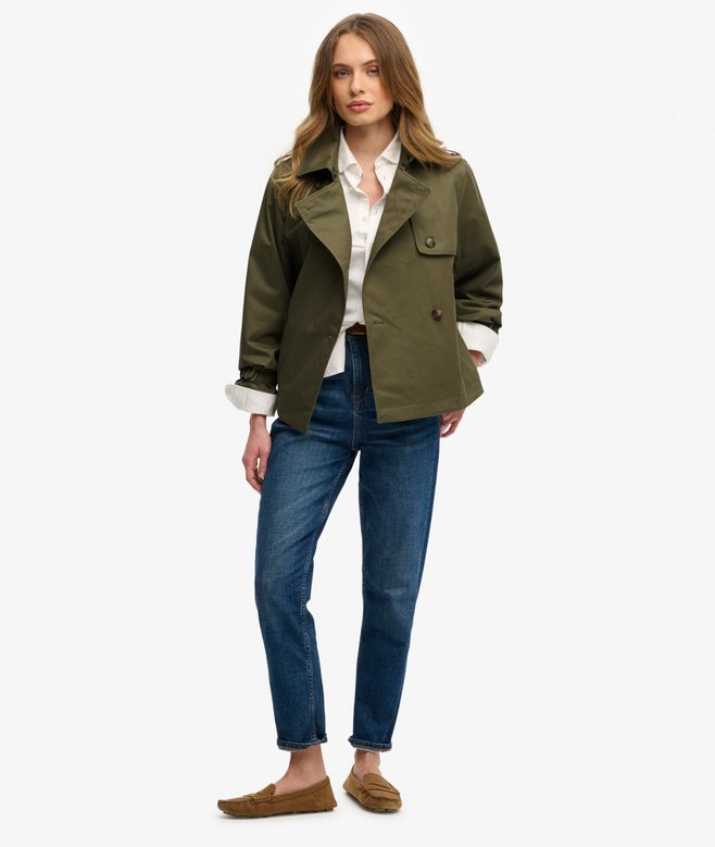 Superdry Short Trench Coat