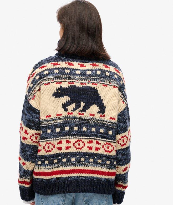 Superdry Ski Lodge Zip Neck Jumper