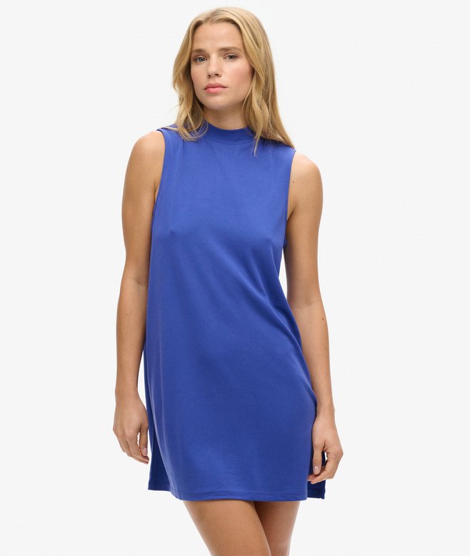 superdry Sleeveless A-Line Mini Dress