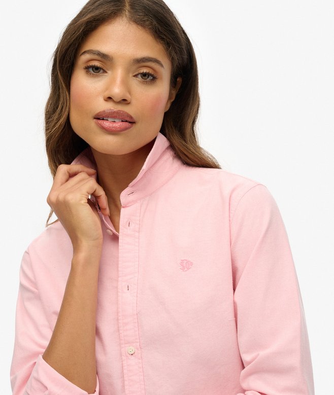 Superdry Slim Oxford Long Sleeve Shirt