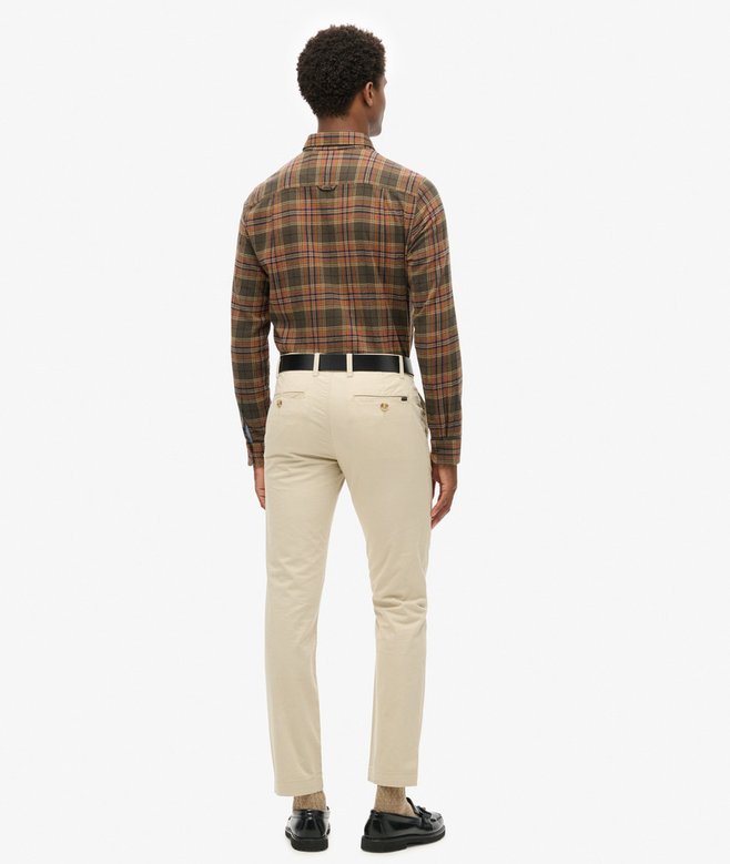 Superdry Slim Tapered Stretch Chino Trousers