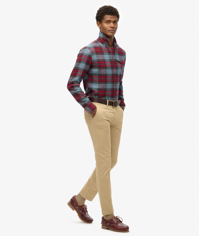 Superdry Slim Tapered Stretch Chino Trousers