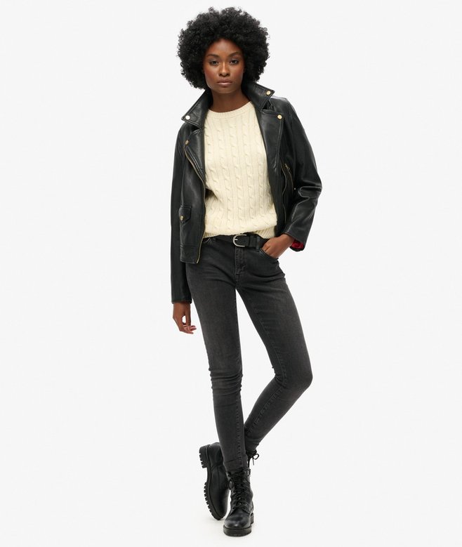 Superdry Slouchy Cable Knit Jumper