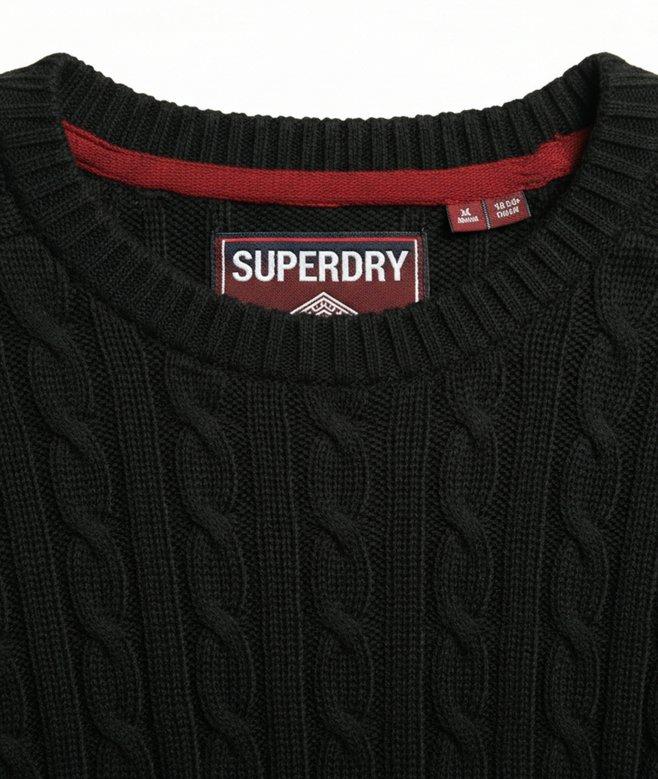 Superdry Slouchy Cable Knit Jumper
