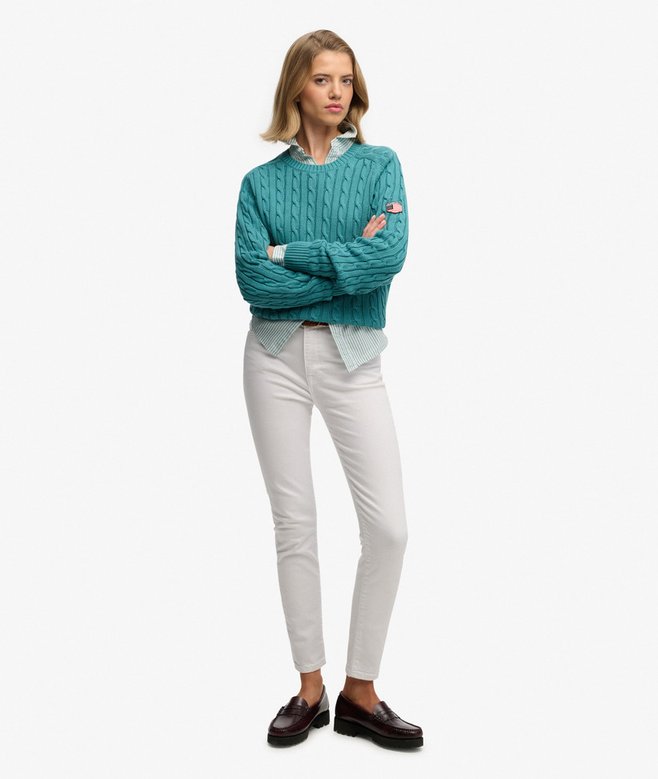 Superdry Slouchy Cable Knit Jumper