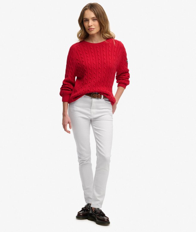 Superdry Slouchy Cable Knit Jumper