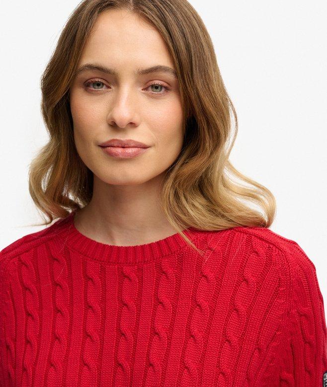 Superdry Slouchy Cable Knit Jumper