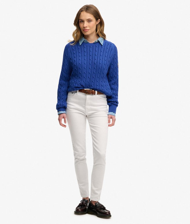 Superdry Slouchy Cable Knit Jumper