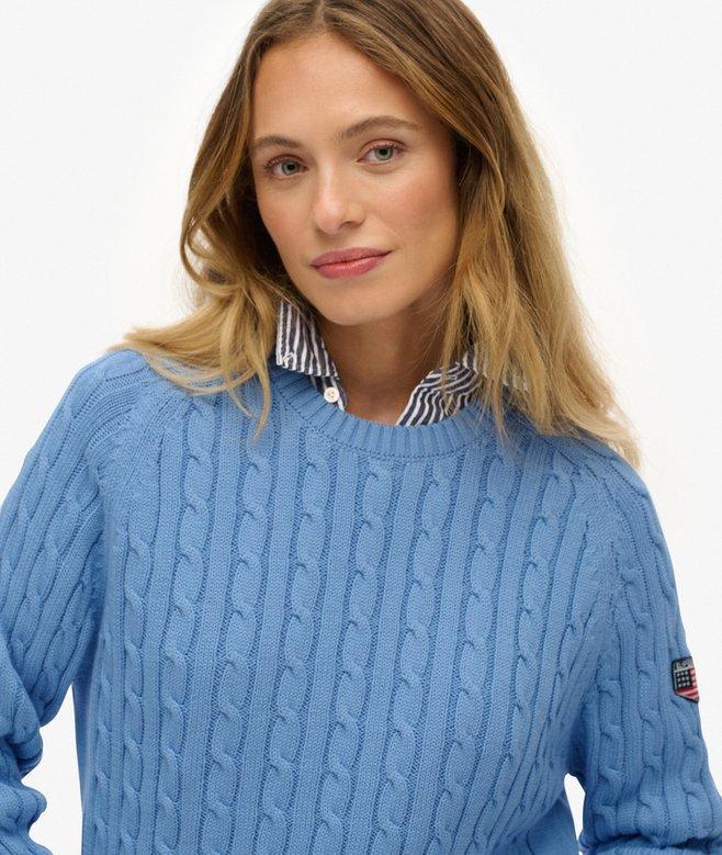 Superdry Slouchy Cable Knit Jumper