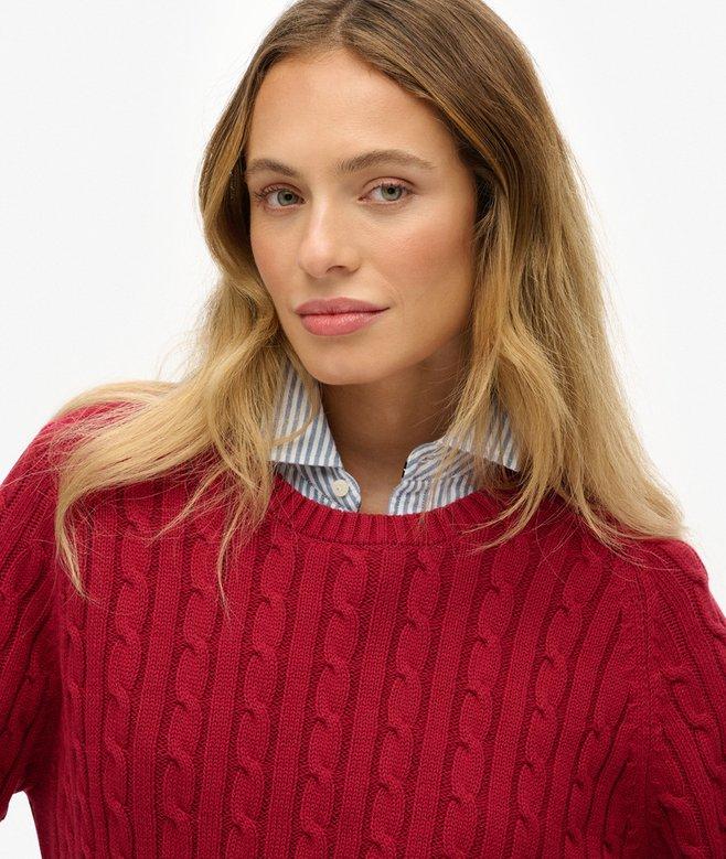 Superdry Slouchy Cable Knit Jumper
