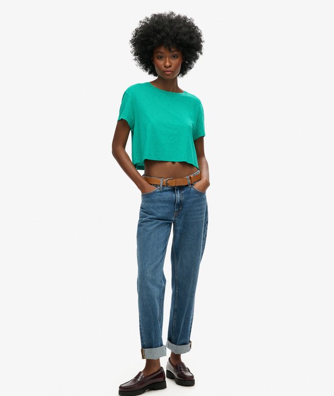 Superdry Slouchy Cropped T-Shirt