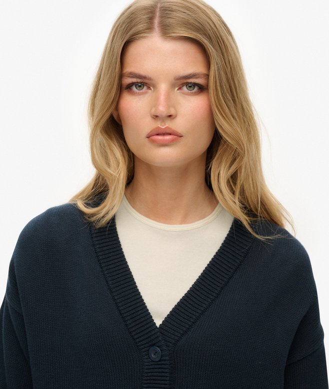 Superdry Slouchy Knitted Cardigan