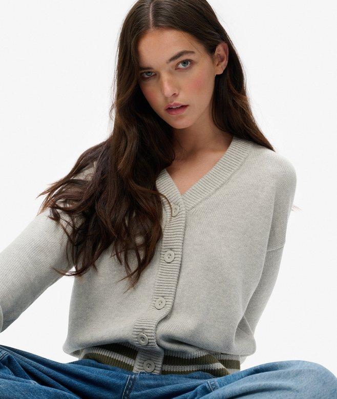 superdry Slouchy Knitted Cardigan