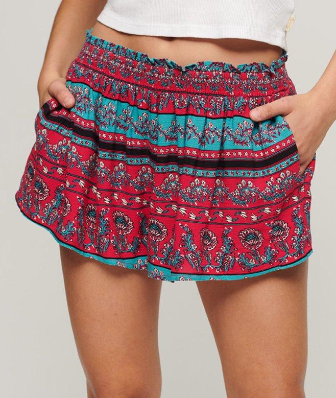 superdry Smocked Beach Shorts