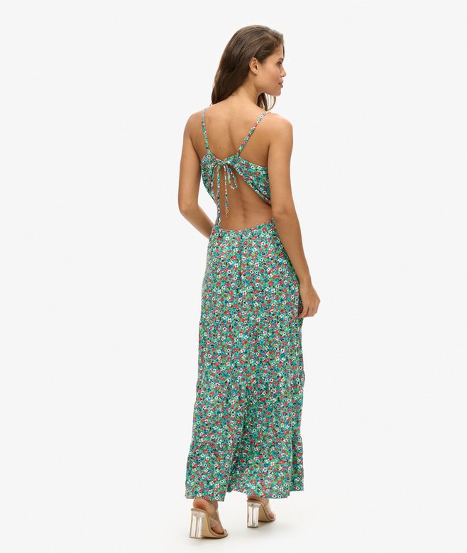 Superdry Smocked Cami Maxi Dress