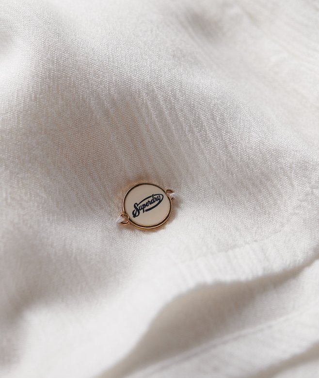 Superdry Smocked Midi Beach Dress