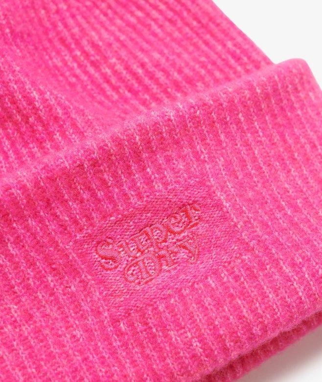 Superdry Soft Rib Knit Beanie Hat