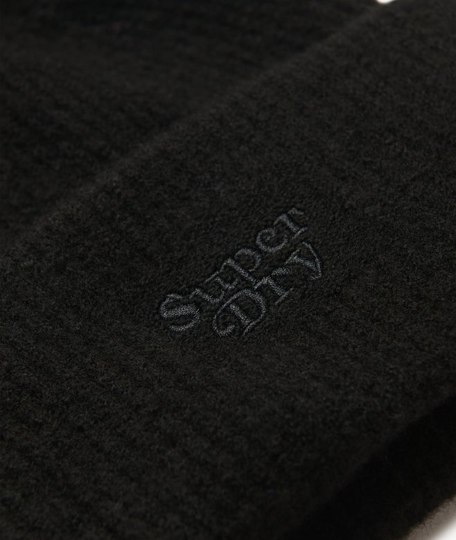 Superdry Soft Rib Knit Beanie Hat