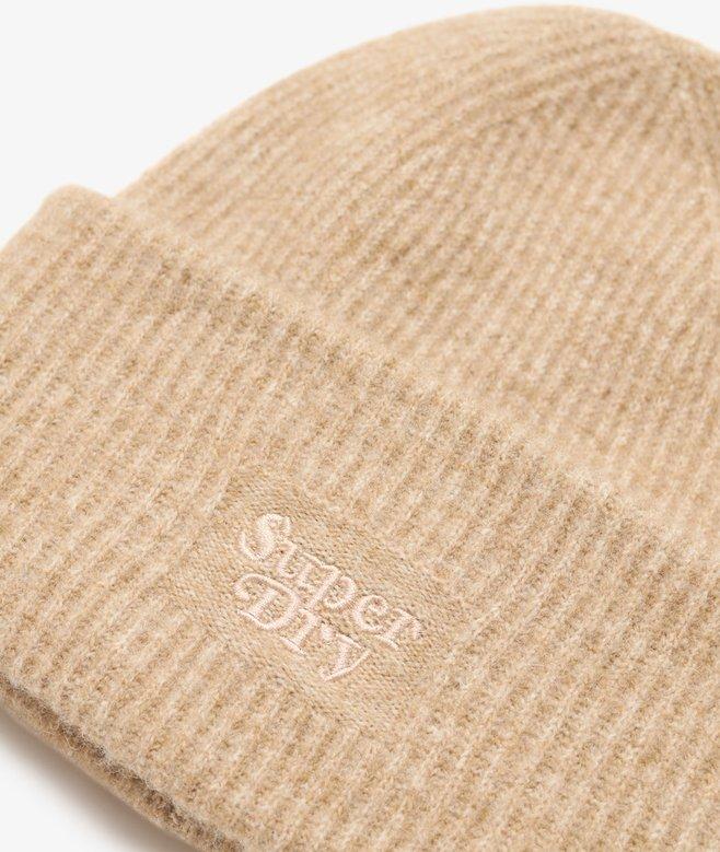 Superdry Soft Rib Knit Beanie Hat