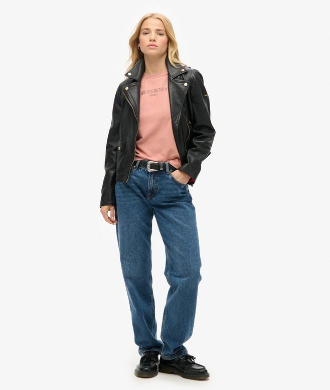 Superdry Sport Luxe Graphic Cap Sleeved T-Shirt