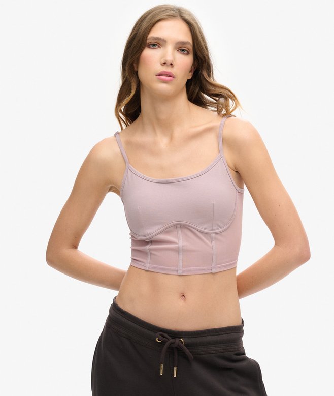 superdry Sport Tech Corset Top