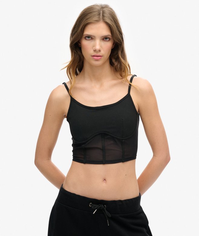 superdry Sport Tech Corset Top
