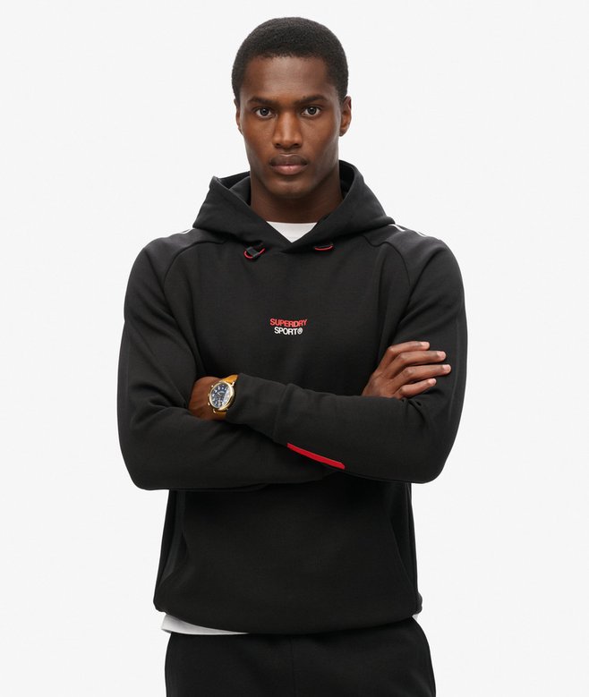 superdry Sport Tech Logo Loose Hoodie