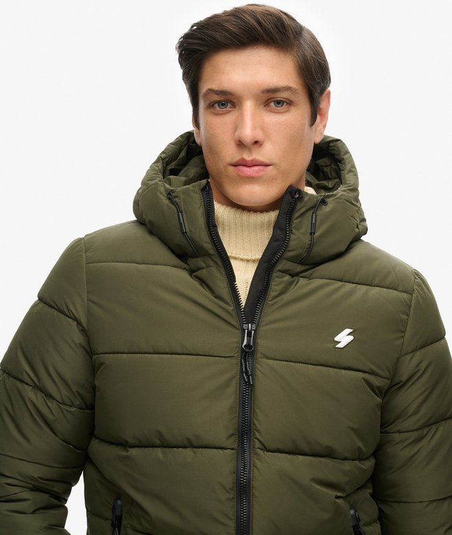 Superdry Sports Puffer Hooded Jacket