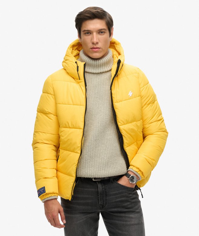 superdry Sports Puffer Hooded Jacket