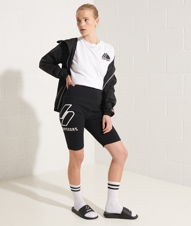 Superdry Sportstyle Logo Cycling Shorts