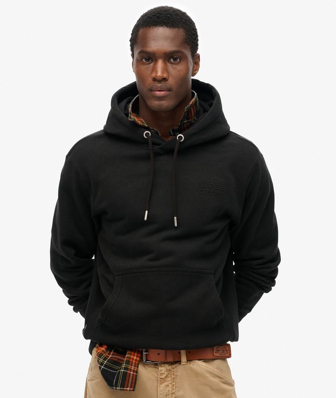 superdry Sportswear Embossed Loose Fit Hoodie