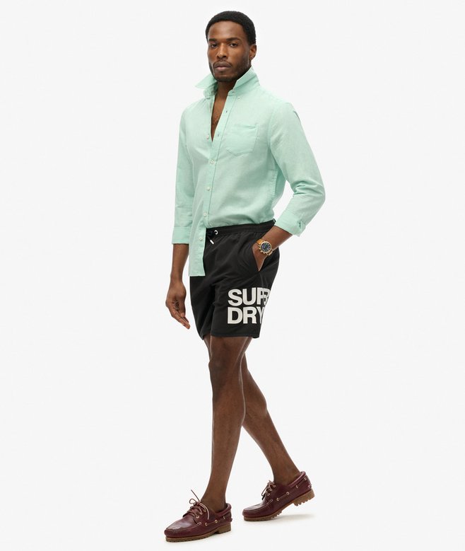 Superdry Sportswear Logo 17-Inch Swim Shorts