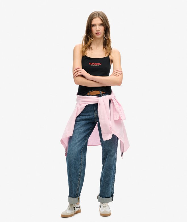 Superdry Sportswear Logo Fitted Cami Top