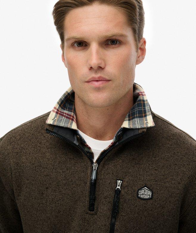 Superdry Storm Fleece Half Zip Jumper