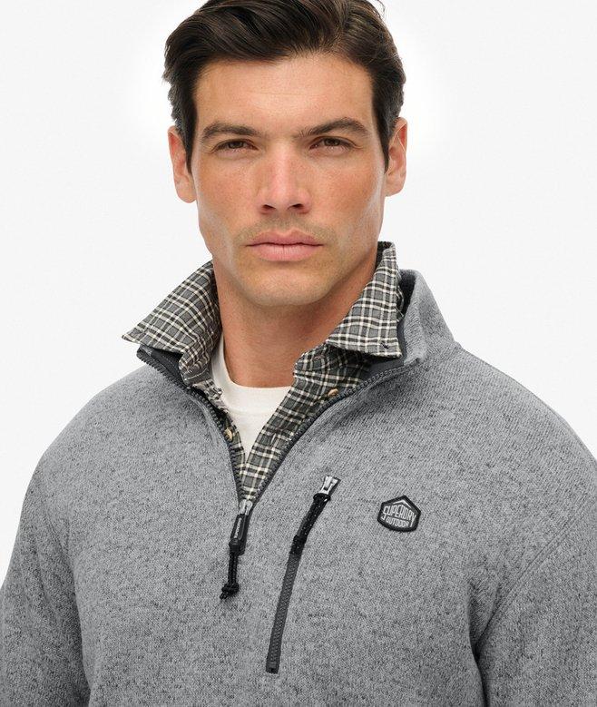 Superdry Storm Fleece Half Zip Jumper
