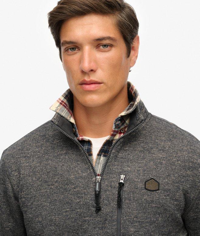 Superdry Storm Fleece Half Zip Jumper