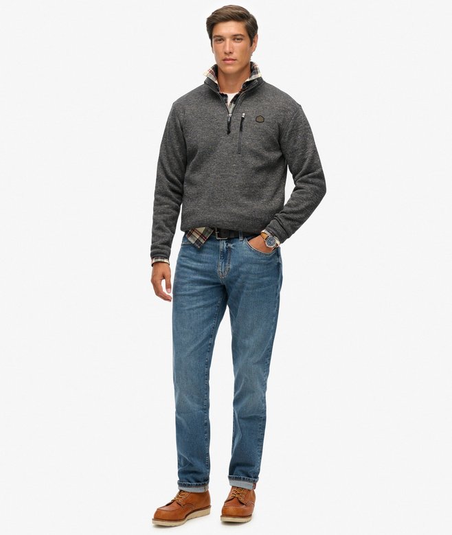 Superdry Storm Fleece Half Zip Jumper
