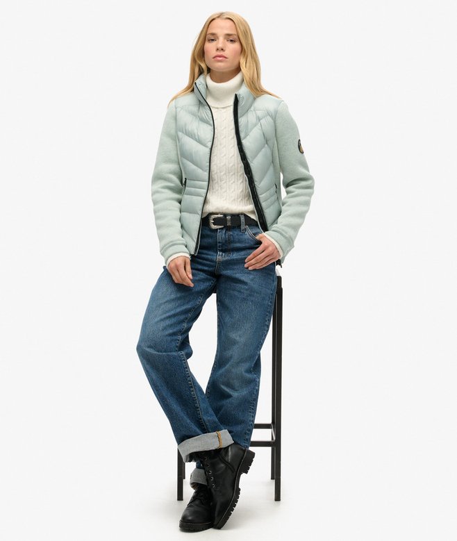 Superdry Storm Knit Hybrid Jacket